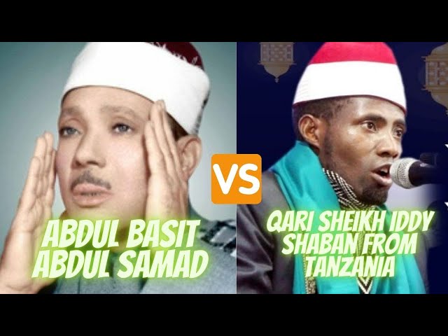 Abdul Basit VS Qari Sheikh Iddy Shaban from Tanzania | Quran For All class=