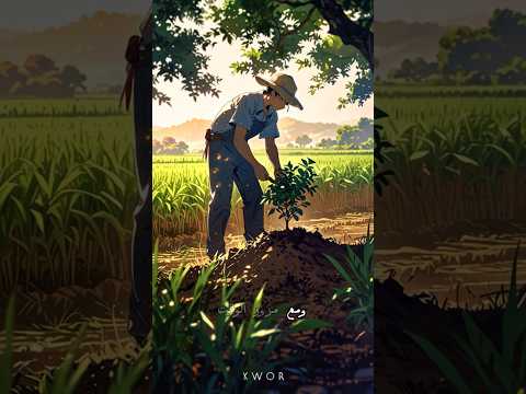 الفلاح وشجرة ازرع اليوم لتحصد غد ا قصة ملهمة العبرة ثمار المستقبل النجاح إرث الأجيال حكمة