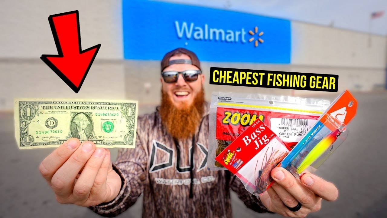 Fishing w/ the CHEAPEST Gear in Walmart (Ultimate Budget SLAM!!) 