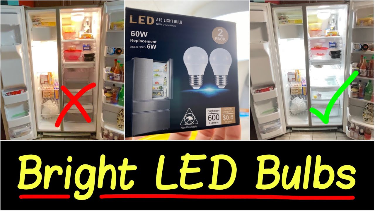 appliances - Can I use a regular E26 LED bulb as a replacement for a  refrigerator light bulb? - Home Improvement Stack Exchange