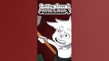 Getting over it IN MINECRAFT?!?!? #minecraft #gettingoverit #gaming #real