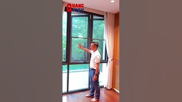 Cửa lưới chống cắt sang xịn mịn chống côn trùng ngăn 🐁 🐶 😼 #cualuoiquangminh #tienich #shorts