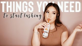 BUILD YOUR LASH KIT | THINGS YOU NEED TO START DOING LASH EXTENSIONS
