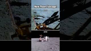 Footage from Indian Moon Landing and 1972 Apollo Moon Landing