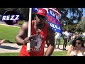 MAGA Hulk RUNS WILD On Haters At Beverly Hills FREEDOM Rally