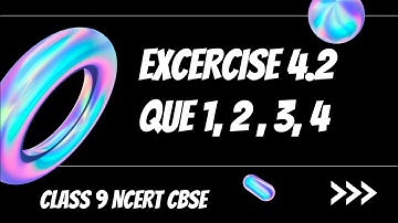 Class 9 Maths | Chapter 4 | Exercise 4.2 | Linear Equation in Two Variables | NCERT | Rajat TheTutor