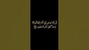 كروما #وما أرسلناك الا رحمة للعالمين# الشيخ سعد الغامدي#سورة الانبياء#قرءان كريم#راحة