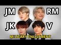 BTS Military Enlistment, RM Jimin V Jungkook Next to Enlist for Military Service