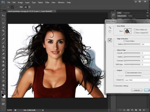 .[Ps] Create Advanced Hair Selection - Photoshop Tutorial [In Hindi]