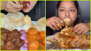 CLEAN VS MESSY MUKBANGERS | INDIAN FOOD ASMR  |Foodylicious|