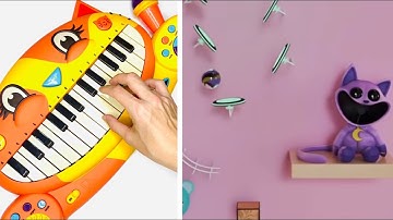 Sprunki : Catnap Song with Marble VS Real instruments!!