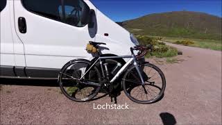 Cycling from Lochstack to Bonar Bridge May 2024