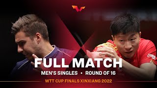 FULL MATCH | Darko JORGIC vs MA Long | MS R16 | WTT Cup Finals Xinxiang 2022