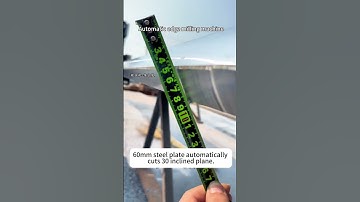 Edge milling machine # beveling machine # steel plate cutting machine # milling machine