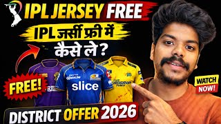 Free ipl jersey offer | Ipl SRH fan jersey free kaise le | how to get ipl jersey free | district app screenshot 1