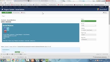 How to Add Social Buttons to Your Articles (Joomla)