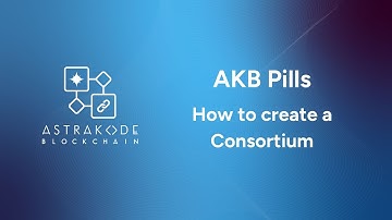 AKB Pills - How to Set Up a Consortium