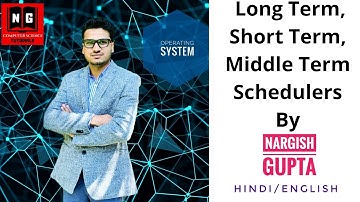 Schedulers in Operating System | Long Term | Short Term |  Medium Term | PART 1.2