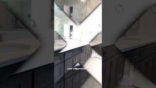 Dark Moody Kitchen Interior Design | Custom Cabinets & Island | KBC Roswell GA