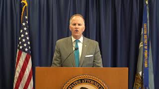 U.S. Attorney William M. McSwain Announces Indictment of Former Congressman For Election Fraud