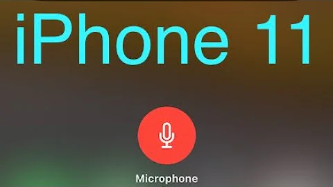 How to enable Microphone while Screen Recording on iPhone 11! [iOS v17.2]
