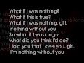 All That Remains - What If I Was Nothing Lyrics