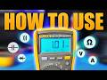 Learn How to Use a Multimeter!