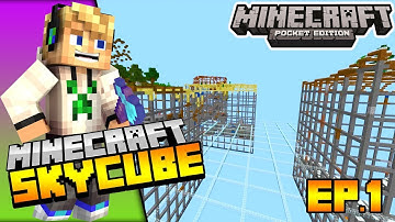 Minecraft SkyCube Survival- Ep.1- WHAT IS THIS!