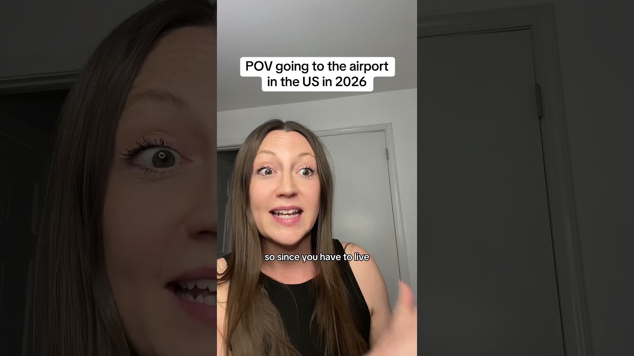 Going to the airport in the US in 2026 be like #tsa #airport #travel #usa #american