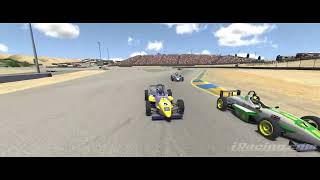 My first top split win - iRacing Skip Barber