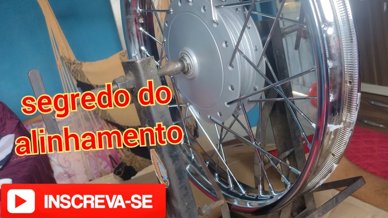 COMO ALINHAR ARO (JADE) DE MOTO