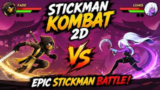 Can I Defeat Every Enemy? | Stickman Kombat 2D screenshot 1