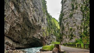 Юпшарский каньон, или каменный мешок (#Абхазия, дорога на #озероРица)
