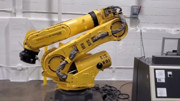 Hillary Machinery Fanuc R 2000iB 210FS Robot Test w/ R30iA  Hollow Wrist