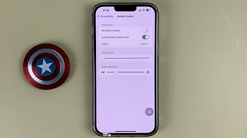 Pointer Control on iPhone 13 Pro Max ios 15