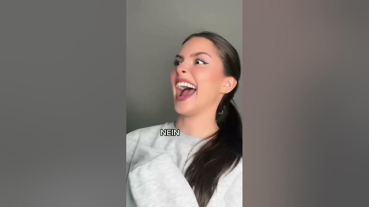Omg you speak german?😳👀🤣