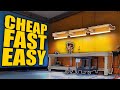 Building My Workbench EASY, FAST, & CHEAP!