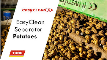 Potato cleaning and debris removal with the Tong EasyClean | Tong Engineering 