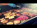 Italy Street Food. Meat BBQ, Asado, Pulled Pork, Paella, Sweets and more Food