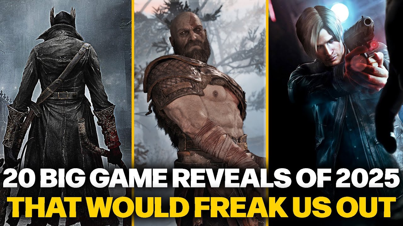 WATCH: 20 BIG GAME ANNOUNCEMENTS of 2025 That Would Freak Us Out