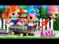 Куклы ЛОЛ сюрприз следят за Панки и Скейтер герл! Мультик LOL dolls