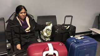 IMG 5871  Aruna & Hari Sharma at Baggage reclaim Frankfurt Airport T1, Apr 03, 2024