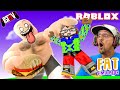 ROBLOX FATTY PANTS!  I got so fat, I BROKE THE INTERNET!  (FGTeeV x Fat Simulator x Munching Master)