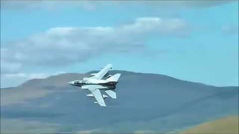 RAF Tornado GR.4 in Mach Loop