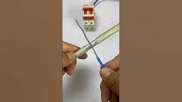 #Electrician #Wiring method #Multi-function wire stripper