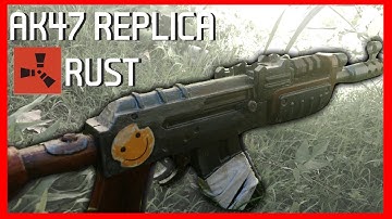 HOW TO MAKE AK 47 FROM RUST 💣 - 3D PRINTED COSPLAY