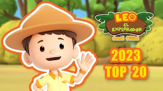🎀✨ ¡TOP 20 DE LOS ANIMALES MÁS POPULARES DE 2023! 💯🎉 | Leo, El Explorador | Animación Niños