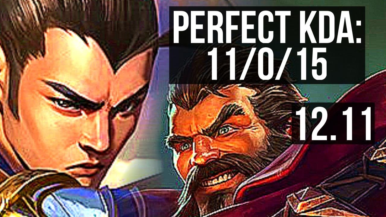 XIN ZHAO vs GRAVES (JNG) | 11/0/15, Legendary | KR Diamond | 12.11