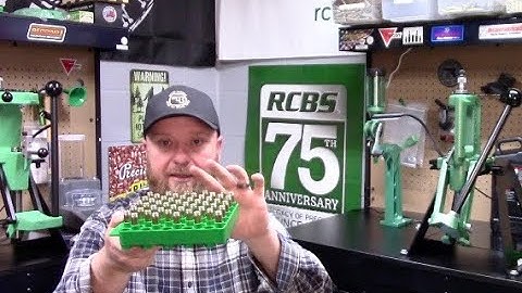 RCBS Rock Chucker Supreme Intro to Single Stage Loading - Sizing and Priming