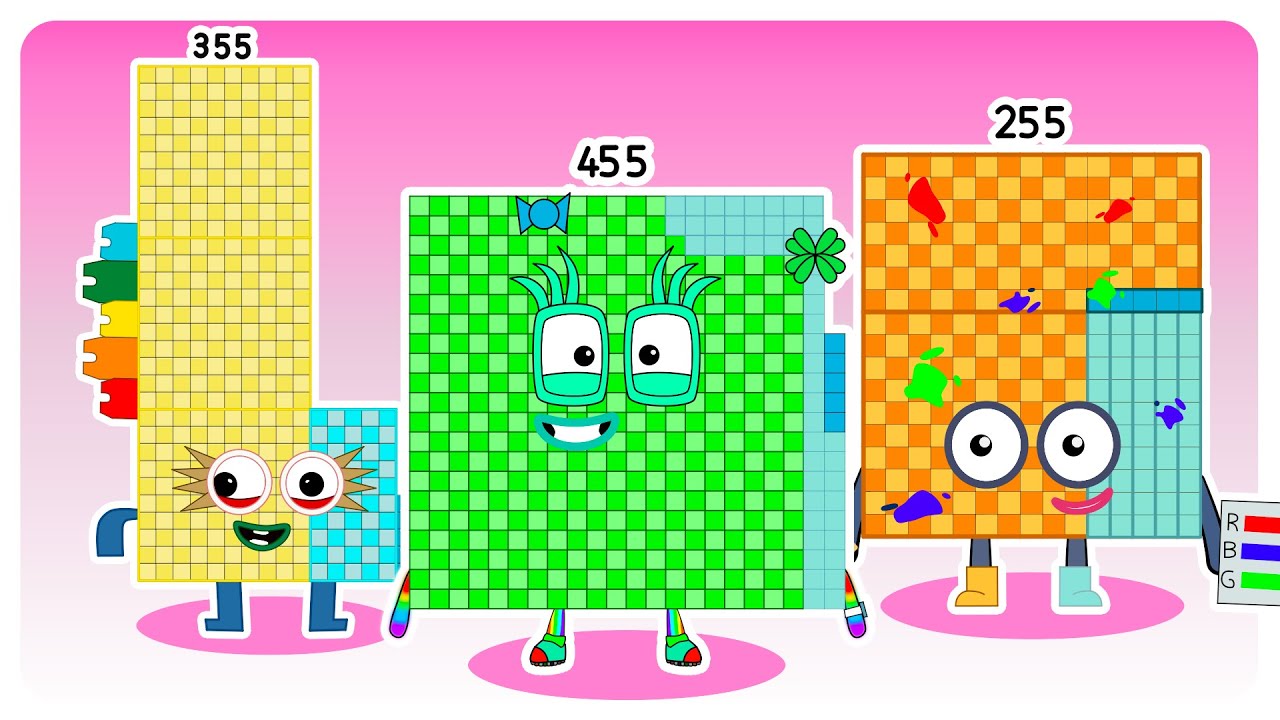 WoW! It's Numberblocks 255, 355 and 455| Best Sprunki Compilation #sprunki #numberblocks #incredibox